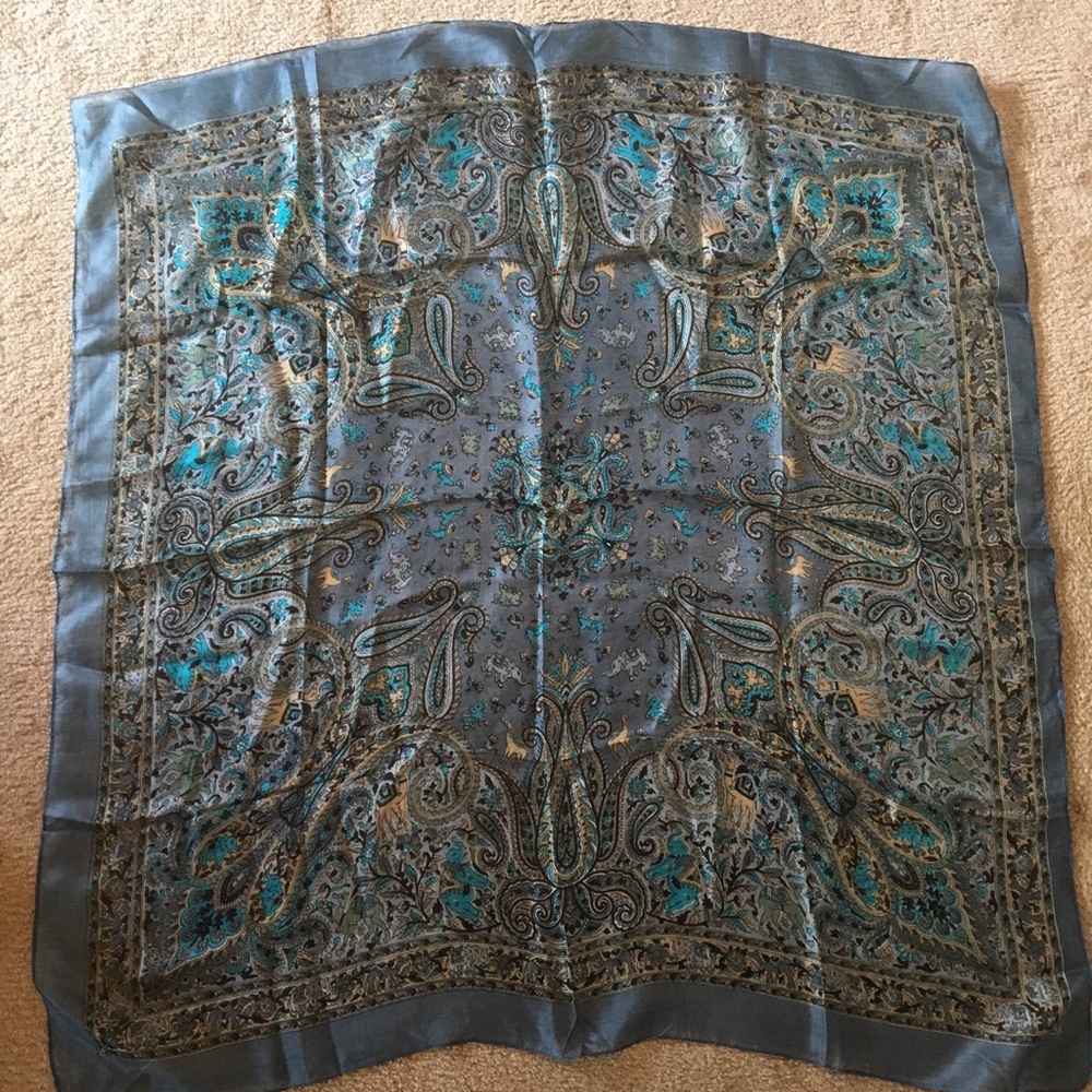India Silk Scarf